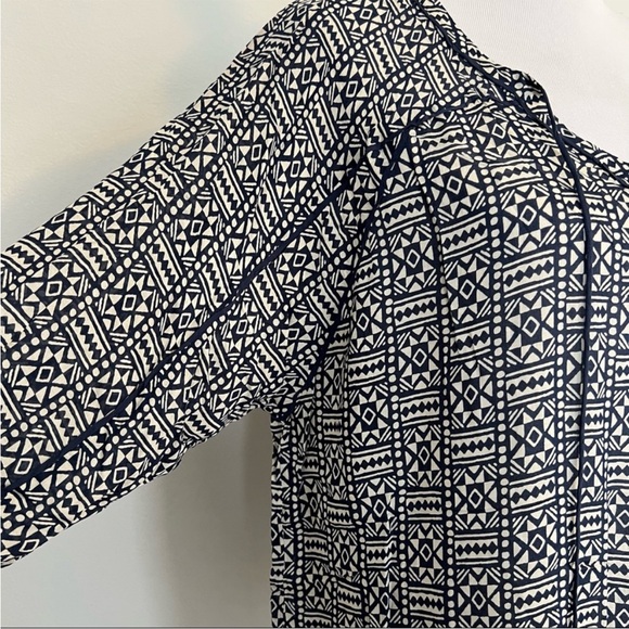 LUCKY BRAND John Robshaw Tribal Print Blouse - Picture 3 of 6